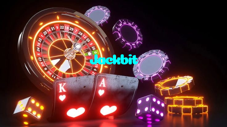 Jackbit casino presented on mobile device in Pakistan with slots and live games